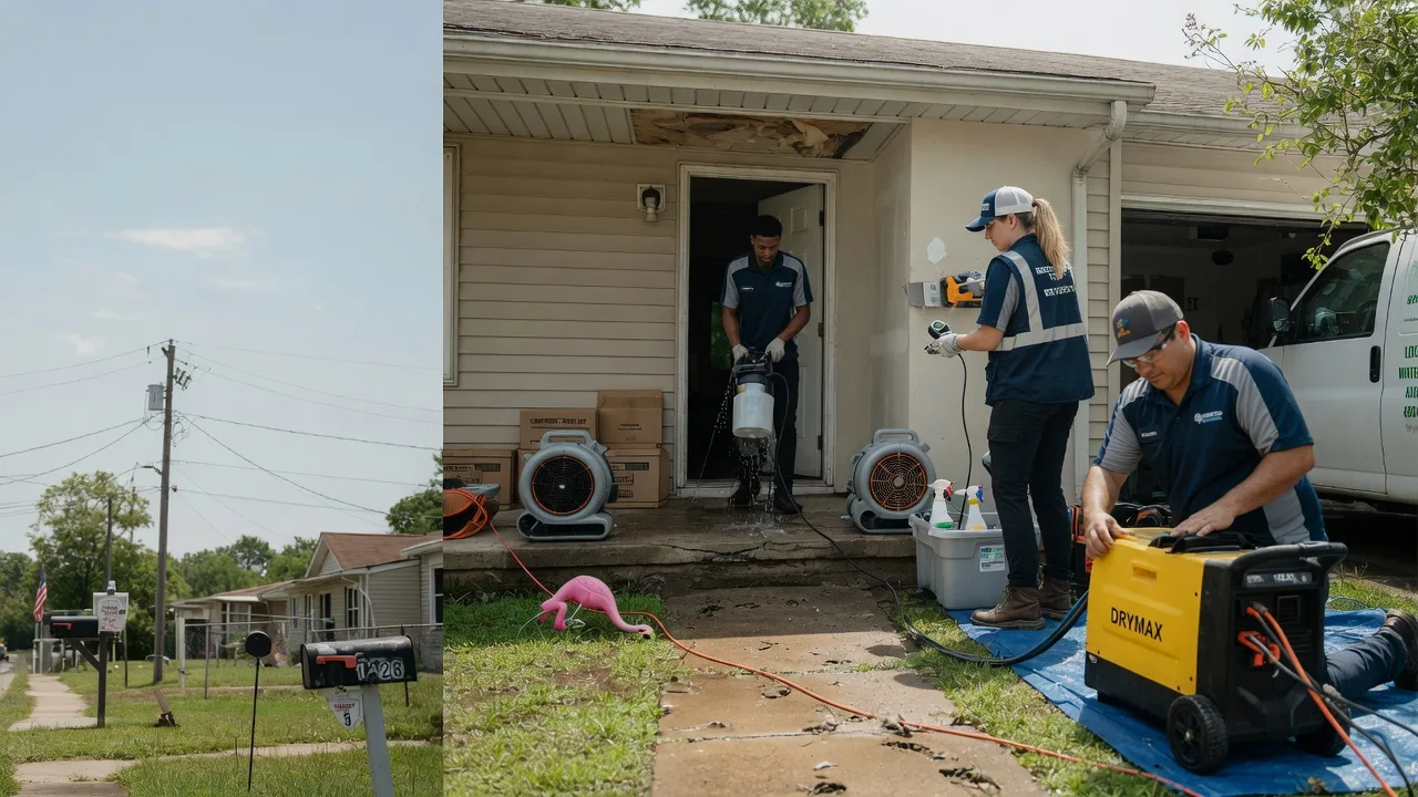 Storm Damage Water Removal in Knott, TX near me